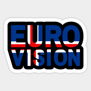 Eurovision - Iceland Sticker